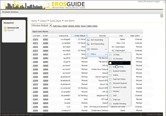 ad management / administration system