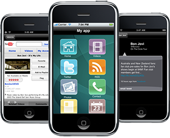 iPhone application builder