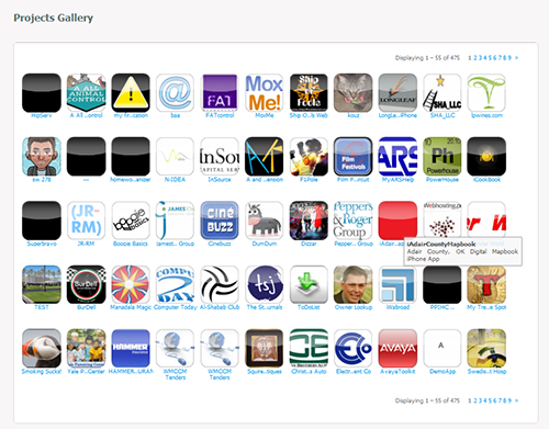 iPhone application builder