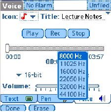Mobile Solutions Development of standard Note Pad, Memo Pad and Voice