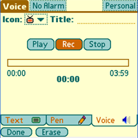 Mobile Solutions Development of standard Note Pad, Memo Pad and Voice